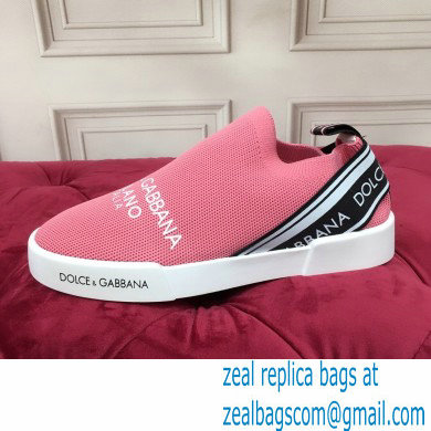 Dolce  &  Gabbana Slip On Sneakers with Logo 04 2021